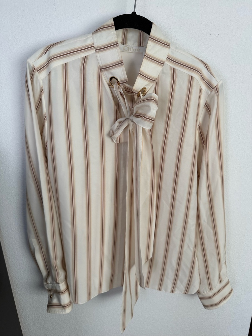 Chloe striped blouse